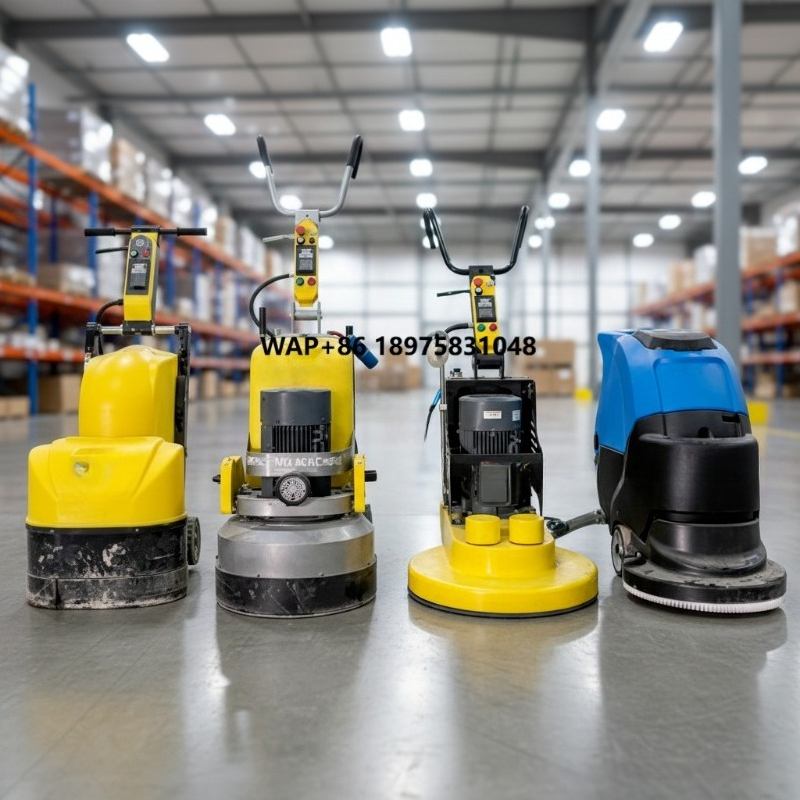 Floor Grinding Machine - Elmas tozsuz beton öğütücü Taşlama ve