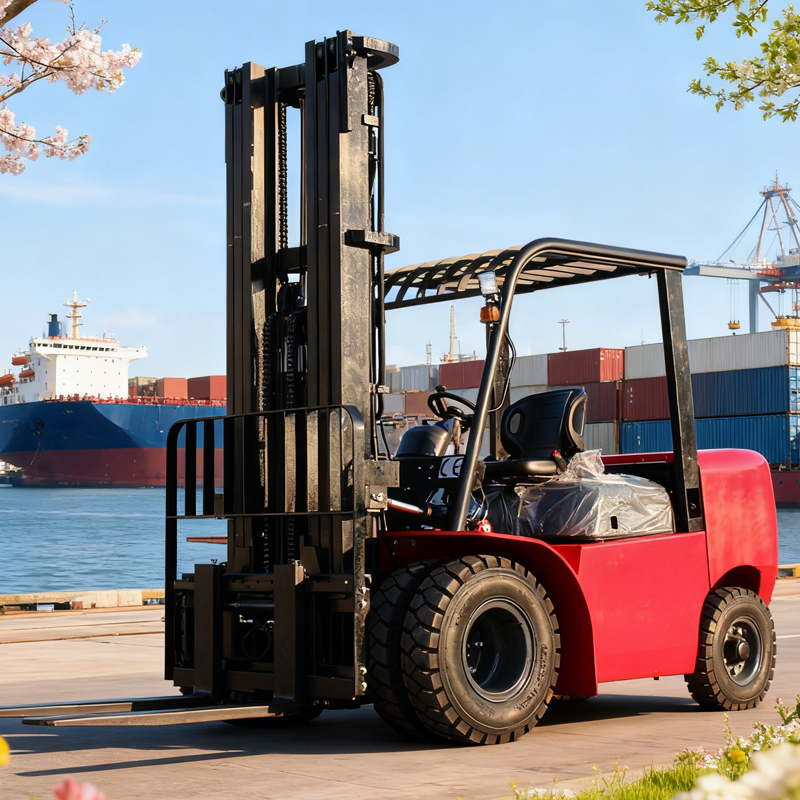 Heavy Equipment Forklift - Ağır Hizmet Tipi 8 Ton Dizel