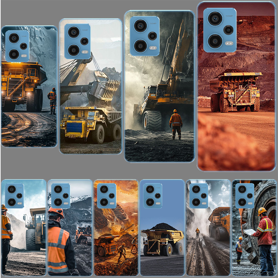 Dump Truck Heavy Equipment - Redmi Note 13 12 14 15