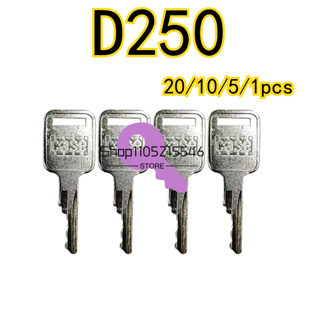 Heavy Equipment Brands - 20/10/5/1 adet Yepyeni D250 Anahtarları Bobcat