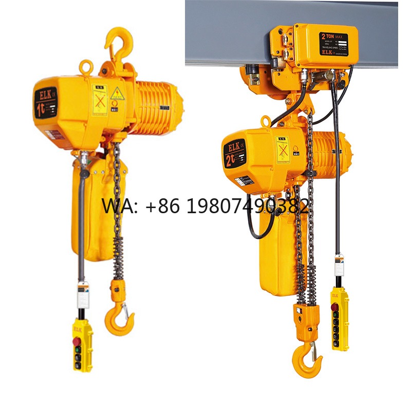Heavy Equipment Industry - Çift Hızlı Elektrikli Zincirli Vinç 1