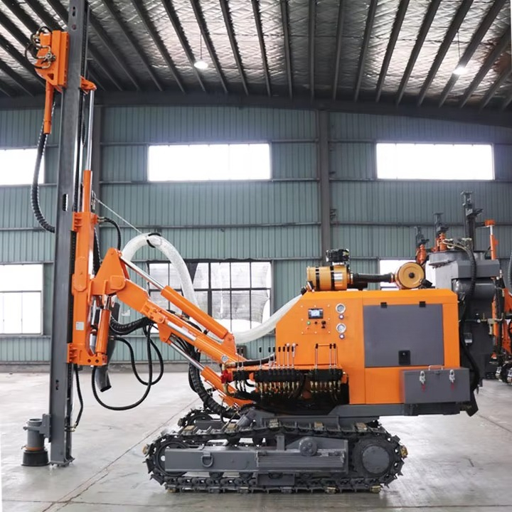 Heavy Equipment Drilling Rig - Ağır Hizmet Tipi Hidrolik Paletli DTH