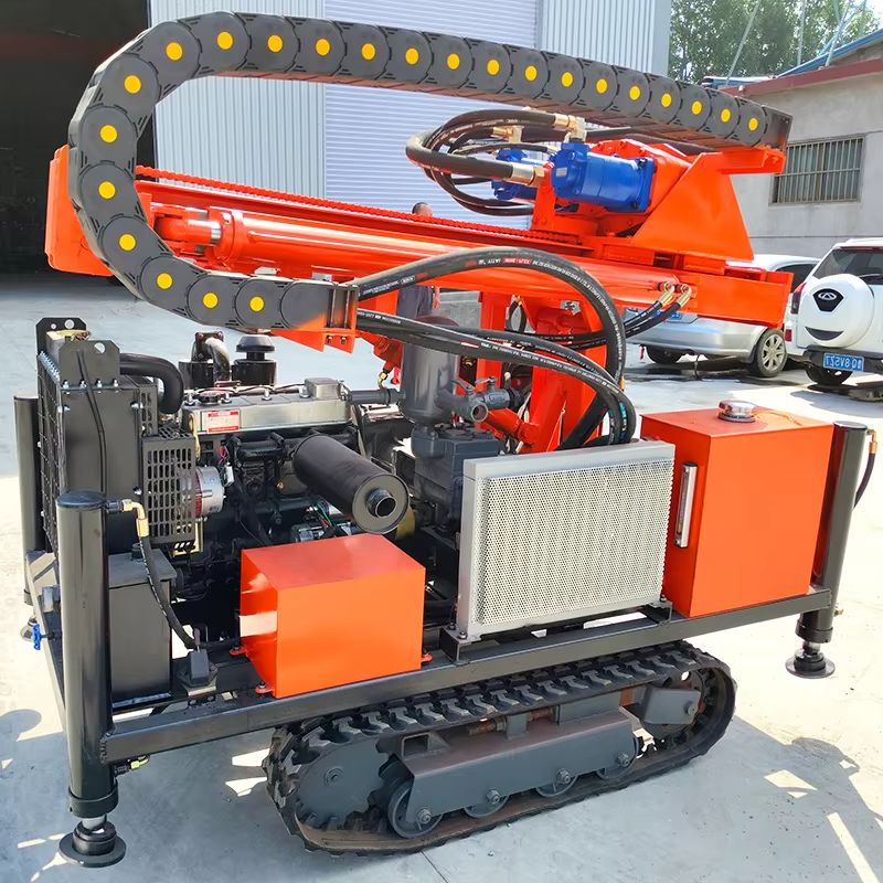 Heavy Equipment Drilling Rig - Özelleştirilmiş 200m Derin Delik Sondaj Ekipmanı