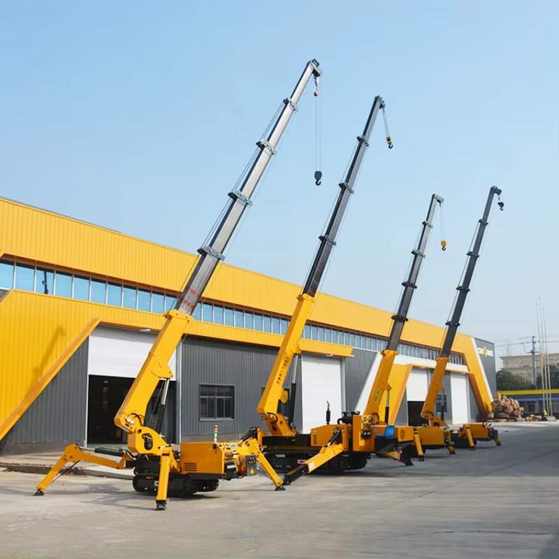 Heavy Equipment Construction - 8T Hidrolik Örümcek Vinç Ağır Hizmet