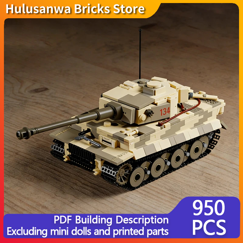 Ağır Askeri Tank Modeli MOC Ya - Heavy Equipment Battery incelemesi ve fiyatı
