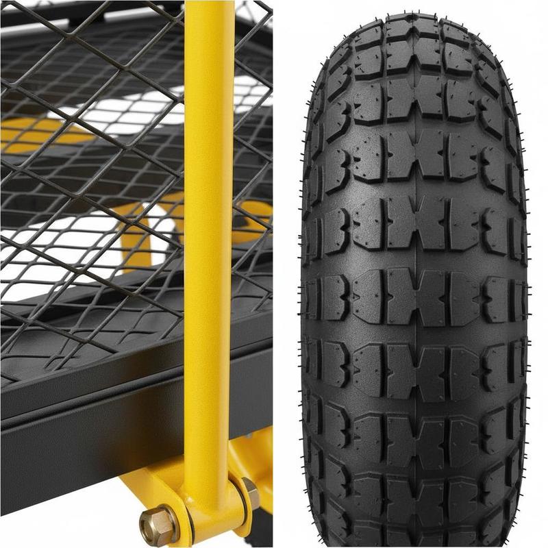 Çelik Bahçe Arabası 400 kg Taş - Heavy Equipment Yard incelemesi ve fiyatı