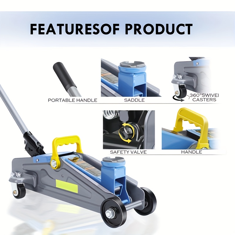 2 Tonluk Alçak Profil Hidrolik - Hydraulic Floor Jack incelemesi ve fiyatı