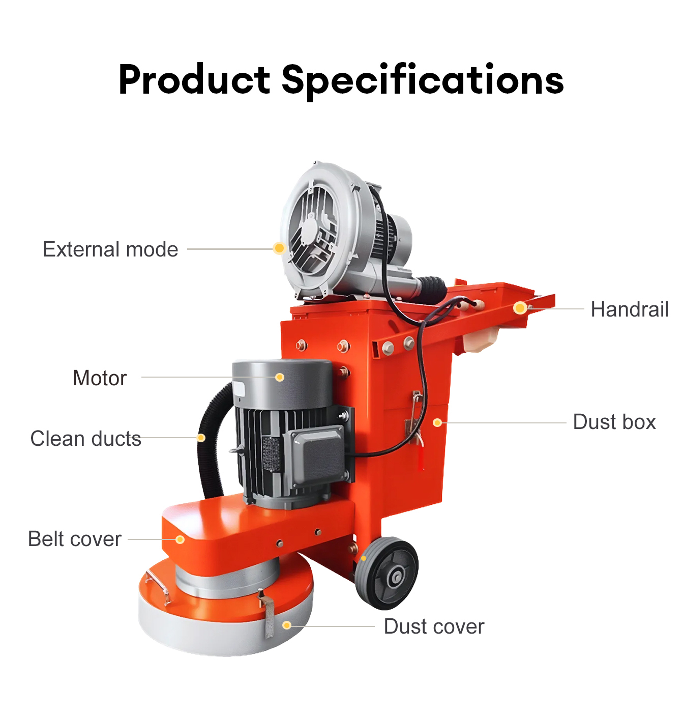 Endüstriyel Ağır Hizmet Tipi B - Floor Grinding Machine incelemesi ve fiyatı