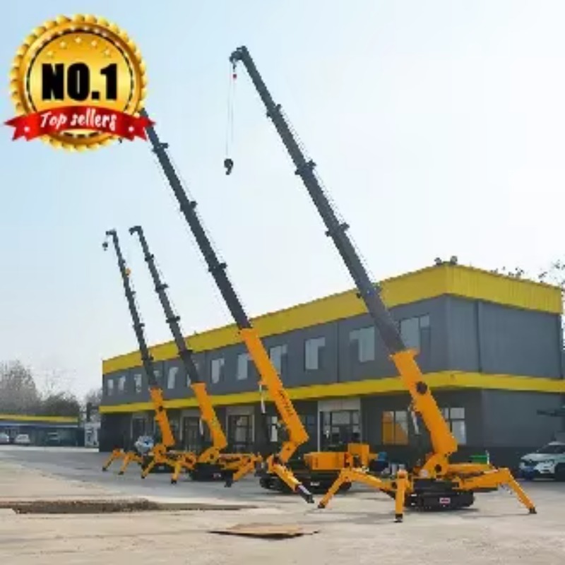 8T Hidrolik Örümcek Vinç Ağır  - Heavy Equipment Construction incelemesi ve fiyatı